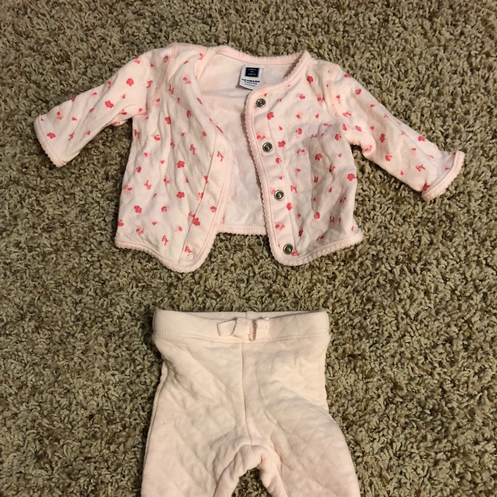 Janie and Jack preemie set